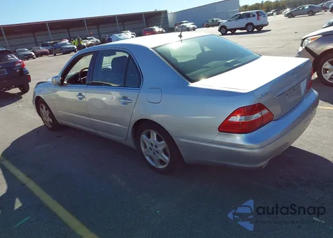 2004 Lexus Ls 430 from USA, damaged, VIN JTHBN36F740124939